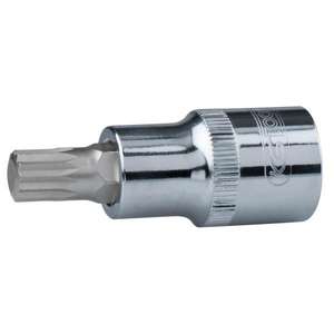 KS TOOLS - 918.1797 1/2'' CHROME plus Bit <b>socket</b> <b>spline</b> (XZN) - EAN 4042146568514 HAND <b>SOCKETS</b> 1/2" - Product Image 1
