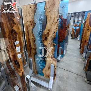 مكتب مكتب راتنج الإيبوكسي مخصص من المصنع ، مكتب استقبال الشاي ، كرسي نهري ، تصميم طاولة مطعم قهوة بار - Product Image 5