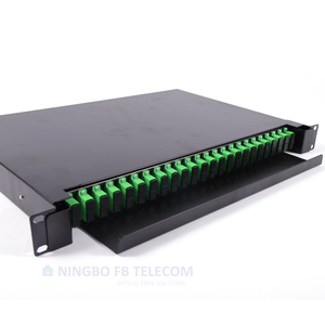 Trượt sợi quang vá Bảng điều khiển ODF sợi quang giá gắn bao vây Duplex 19 inch 1U 2U 3U 4U 12 24 48 96 144 cổng lõi - Product Image 4