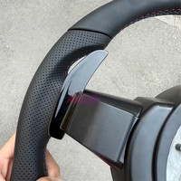 Volant en Cuir pour BMW M Performance F30 F10 F32 F20 F15 F25 E70 E71 E72 E90 E92 M3 M5 M6, Accessoires de Voiture
