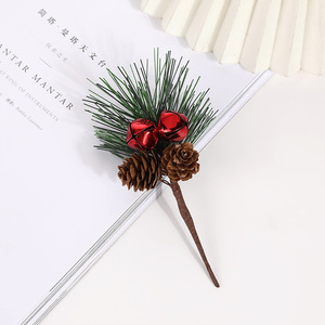 Artificial Red Berry and Pine Cone <b>Christmas</b> <b>Picks</b> With Holly Branches for Holiday Decorations <b>Christmas</b> Spray Snow Branches - Product Image 3
