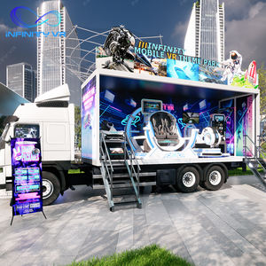 Système <span class=keywords><strong>de</strong></span> divertissement VR portable personnalisé pour entreprises, remorque <span class=keywords><strong>de</strong></span> jeu VR commerciale, simulation <span class=keywords><strong>de</strong></span> montagnes russes pour événements mobiles - Product Image 2