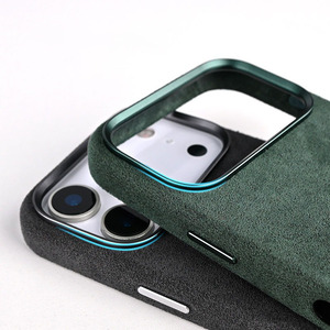 Pour Laudtec Simple Business pour <span class=keywords><strong>Alcantara</strong></span> <span class=keywords><strong>coque</strong></span> de téléphone pour <span class=keywords><strong>iPhone</strong></span> 17 Air 16 15 <span class=keywords><strong>Pro</strong></span> Max <span class=keywords><strong>coque</strong></span> arrière légère antichoc Sjk1092 - Product Image 3