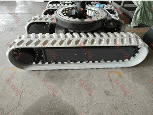 ชุดช่วงล่างแบบรางยางไร้รอยต่อสำหรับรถขุดตีนตะขาบพร้อมระบบไฮดรอลิก รับน้ำหนักได้ 1 ตัน พร้อมระบบหมุน - Product Image 3