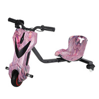 Trottinette électrique à 3 roues durable pour enfants, jouet voiture de drift fou pour 6-8 ans