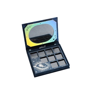 Nhà Máy Bán Buôn Sang Trọng Tùy Chỉnh Privated LOGO Mỹ Phẩm Trang Điểm Hộp Giấy Rỗng 9 Màu Phấn Mắt Màu <span class=keywords><strong>Palette</strong></span> Hộp Với Magnetic - Product Image 2