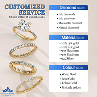 Bague de fiançailles en diamant Toi et Moi TW 3CT poire et émeraude, bague Toi et Moi, diamant de laboratoire cultivé en or 14 carats, bague de mariage