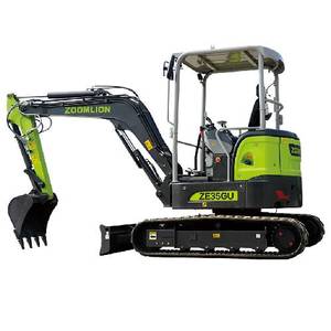 Precio de Fábrica, Miniexcavadora Zoomlion Nueva de 3.5 Toneladas ZE35GU con Repuestos de Alta Calidad - Product Image 1
