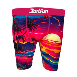 Custom Print Men's Briefs &amp; Boxers Shorts Ethica Boxers Briefs Men Mesh <strong>Underwear</strong> Sublimation Boxer Briefs Blanks - Product Image 3