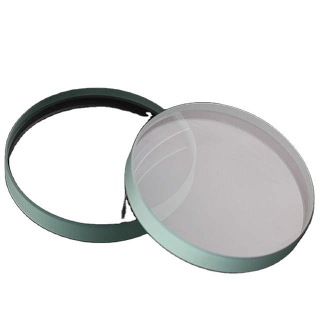 Tempered Round customized glass panel for Sight Glass