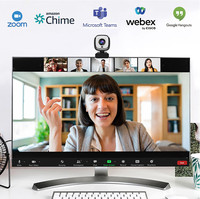 4K AI kamera web USB pelacakan otomatis, kamera Digital Video Drive gratis P2P untuk pengajaran Online