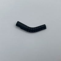 Connecteur de fibre optique MPO avec capuchon de protection 3,6 mm ID, soulagement de tension, boîtier TPE flexible ignifuge de 44 mm, monomode 12/24 cœurs