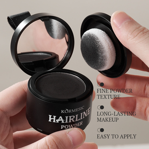 KORMESIC - Polvo para el Cabello Negro 4g de Marca Privada, Corrector Temporal de Raíces, Solución para la Pérdida de Cabello, Maquillaje Capilar Voluminizador sin Enjuague - Product Image 3