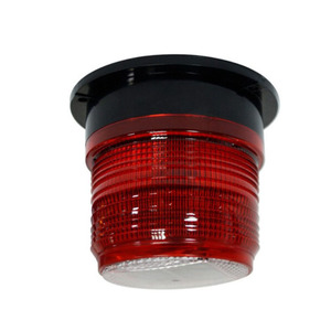 RLESL600 Solar Led Warning <b>Light</b> 220V Red <b>Strobe</b> Signal <b>Light</b> For Nighttime Safety Protection - Product Image 2