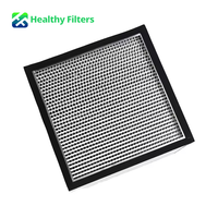 Filtre HEPA H13 de remplacement compatible avec les purificateurs d'air, filtre à air en fibre de verre mini-plissé de taille personnalisée, fabricant