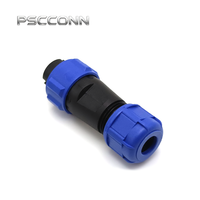 Connecteurs d'aviation étanches IP68 PSCCONN SP13, fiche et prise 5 broches compatibles Weipu pour petits équipements extérieurs
