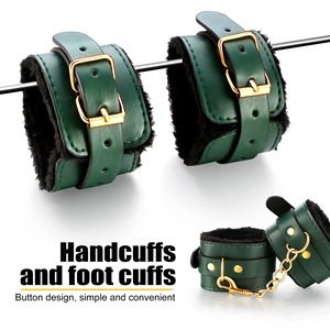 12PCS Adjustable Handcuffs Collar Ankle Cuff Blindfold Sex <b>Bondage</b> BDSM <b>Kit</b> Restraints Adult Sex Toys for Men Women and Couples - Product Image 3