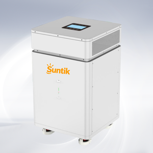 Système tout-en-un Suntik 51,2 V 100 Ah, batterie lithium montée sur rack, empilable, hors réseau/hybride, 6 kWh, IP65, Bluetooth/WiFi - Product Image 2
