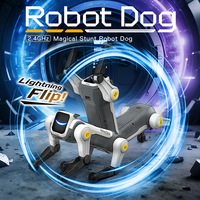 Mainan Anjing Robot Pintar AI dengan Perintah Suara & Kontrol Jarak Jauh Ponsel, Dilengkapi Pemrograman Interaksi Bahasa