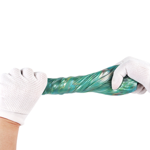 GEEBA Nouveau monocanal réaliste Animal Wolf Aircraft Cup Masturbateurs pour hommes Pellets filetés Massage Pénis Trainer pour adulte - Product Image 3