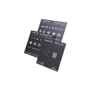 QianLi – pochoirs de reballage pour iphone 3D, en acier noir, universel I C BGA CPU