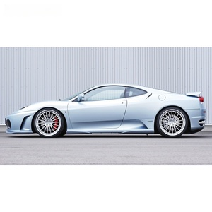 Kit carrosserie en fibre de carbone BTC pour <span class=keywords><strong>Ferrari</strong></span> F430, style <span class=keywords><strong>Hamann</strong></span> modifié, lèvre avant, diffuseur arrière, jupes latérales, spoiler, pièces de tuning aérodynamique - Product Image 4