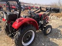 Hightop Euro 5 moteur 4wd 50hp 60hp 70hp mini tracteur agricole à roues avant avec cabine et climatisation