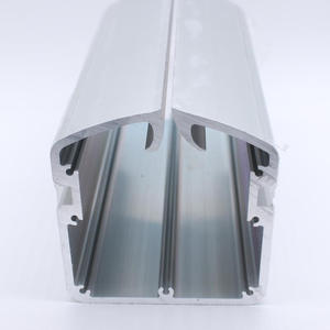 โปรไฟล์อะลูมิเนียมแบบกำหนดเองสำหรับเครื่องจักรแก้ว 100*110 โครงเครื่องมือสายลมแบบมีช่องลม  ใบมีดเป่าลมสำหรับปิดผนึกวัสดุ - Product Image 3