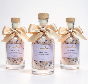 Sel <span class=keywords><strong>de</strong></span> <span class=keywords><strong>Bain</strong></span> Epsom Brineblum avec Bleuet Séché et Huile Essentielle Naturelle, <span class=keywords><strong>Bain</strong></span> Corporel Premium pour Spa à Domicile - Product Image 1