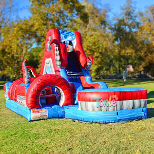 Parcours d'obstacles gonflable commercial, parcours d'obstacles gonflable avec <span class=keywords><strong>pistolet</strong></span> <span class=keywords><strong>Nerf</strong></span> - Product Image 4