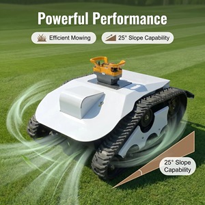Cortadora de Césped Robótica a Control Remoto, de un Solo Cilindro, 13 HP, con Batería de Iones de Litio, Cortadora de Césped Tipo Crawler, Mulch de 500 mm, Todo Terreno - Product Image 3