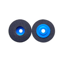 Roue de polissage en nylon de 4 pouces et 5 pouces pour le finissage des surfaces métalliques, le débavurage, le nettoyage, outil abrasif industriel