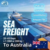 Agent maritime LCL Express, transitaire maritime Chine vers Australie (Melbourne, Sydney, Fremantle), espace garanti, DHL UPS