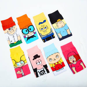 <span class=keywords><strong>Calzini</strong></span> <span class=keywords><strong>Divertenti</strong></span> e Originali per Uomo 2024, Alta Qualità, Vendita all'Ingrosso, Stampa a Sublimazione con Motivi Animali e Cartoni Animati - Product Image 4