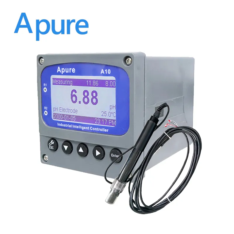Digital orp pH Meter Tester acqua acquario fornitore prezzo con 3 soluzioni tampone