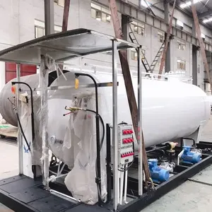 Cina produzione fatta da 5ton 10 m3 gpl Skid per cucinare stazioni portatili di rifornimento di <span class=keywords><strong>Gas</strong></span> - Product Image 4