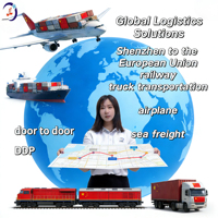 Agent d'expédition professionnel Top 10 Alibaba Express LCL+Express offrant un service porte-à-porte et un support 24h/24 et 7j/7 Chine Europe Royaume-Uni France