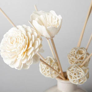 Bâtonnets en <span class=keywords><strong>bois</strong></span> de haute qualité pour absorption rapide d'huiles, spirales décoratives pour fleurs, accessoires en rotin, aromathérapie sans flamme - Product Image 3