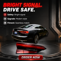 Feux arrière pour Audi A5, feux arrière LED intérieurs normaux 2017-2020, feux arrière dynamiques, clignotants, marche arrière, accessoires automobiles