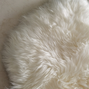 Cojín de piel de oveja entera australiana, <span class=keywords><strong>manta</strong></span> de sofá de lana ligera gruesa de invierno de lujo, alfombra antideslizante acolchada - Product Image 4