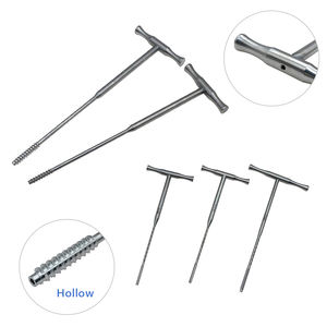 Orthopedie Schroef Gecanuleerd Tapping Voor Corticale Cancellous Holle Tapping Roestvrijstalen Veterinair Instrument - Product Image 1