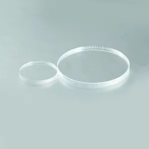 JGS1 Lentille convexe en verre de silice fondue UV 20mm 30mm Lentille de mise au point laser