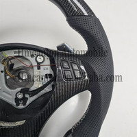 Volant de direction en cuir perforé et fibre de carbone M Sport pour BMW E90 E91 E92 E93 Série 3 - Prix de gros