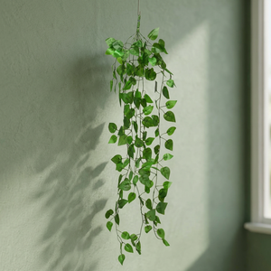 Planta Artificial Decorativa Ecológica, Enredadera Verde Colgante, Hojas de Alta Simulación, para Decoración de Paredes de Jardín y Balcón - Product Image 3