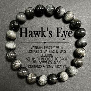 Bracelet en pierre naturelle avec perles de verre colorées, énergie masculine, logo personnalisé sans couture, vente en gros à prix réduit - Product Image 2