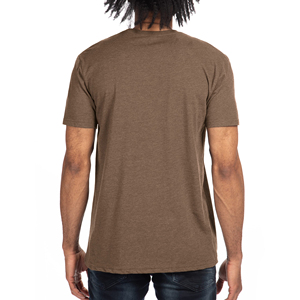 Prix raisonnable, t-shirts décontractés pour hommes en jersey 100% coton, coupe ajustée, col rond, couleur unie, manches courtes, 220g, écologiques, respirants - Product Image 3