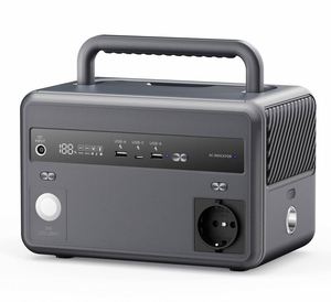 Station d'alimentation portable Piforz 300W avec onduleur à onde sinusoïdale pure et batterie intégrée - Product Image 1