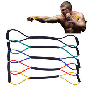 8 huit forme corde de résistance élastique interdiction nouvelle ombre boxe bande de résistance ensemble pour la vitesse et l'agilité combat haltérophilie Gym - Product Image 1