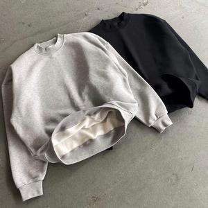 Felpa con <span class=keywords><strong>cappuccio</strong></span> personalizzata di alta qualità felpa con Logo personalizzato felpa <span class=keywords><strong>senza</strong></span> <span class=keywords><strong>cappuccio</strong></span> felpa <span class=keywords><strong>senza</strong></span> <span class=keywords><strong>cappuccio</strong></span> per gli uomini - Product Image 2