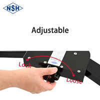 NSH pliable trépied Studio roue caméra accessoires trépied Dolly Base fondation équipement de photographie